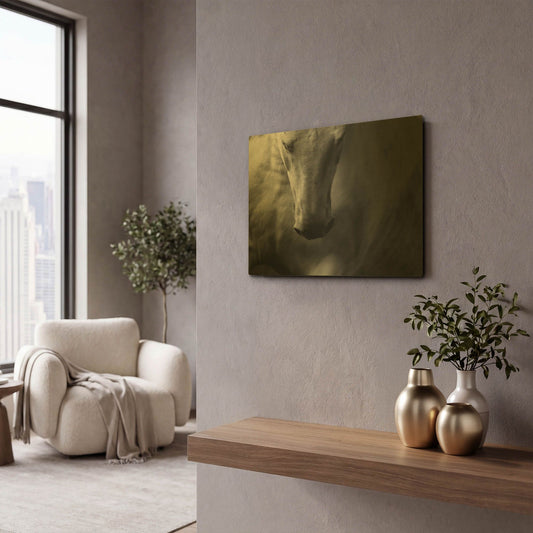 'Fado1' By Susan Friedman Gold Metal Wall Art