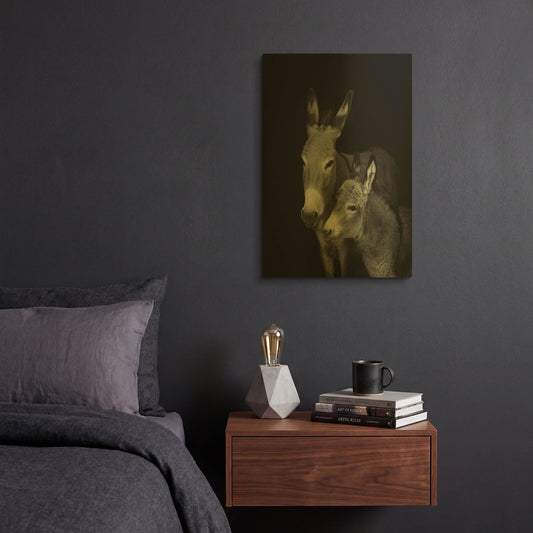 'Jelly Bean2' By Susan Friedman Gold Metal Wall Art