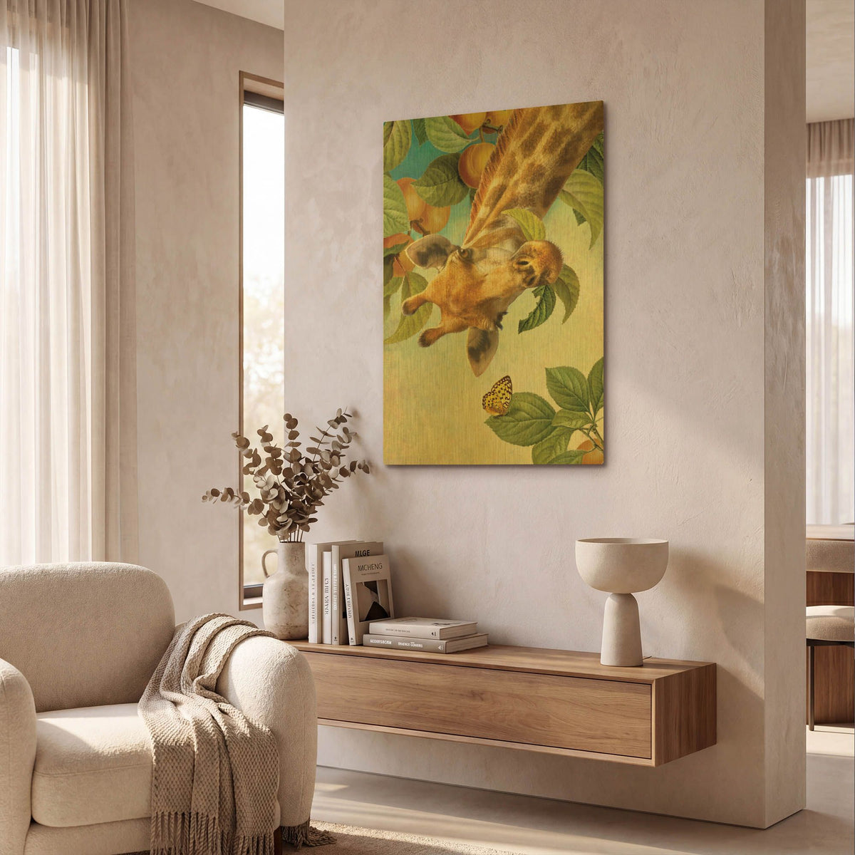 'Awakening' By Dan Craig Gold Metal Wall Art