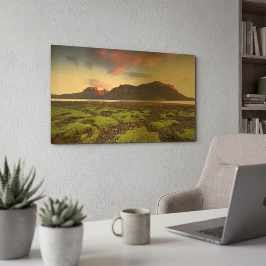 'Torridon' By Everlook Photography Gold Metal Wall Art
