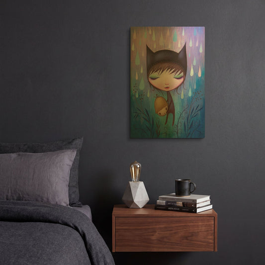 'Carry Me Forever' By Jeremiah Ketner Gold Metal Wall Art