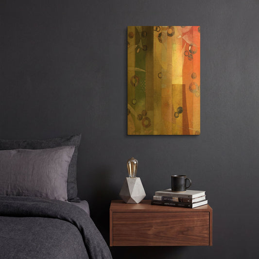'Of This World No. 10' By Aleah Koury Gold Metal Wall Art