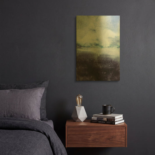 'Direction North' By Iris Lehnhardt Gold Metal Wall Art