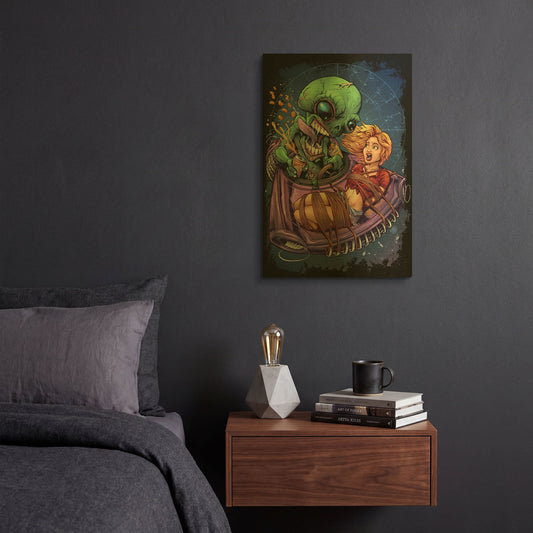 'Take Out' By Flyland Designs Gold Metal Wall Art