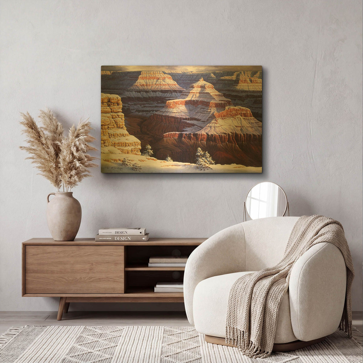 'Dream Catchers' By R. Hed Gold Metal Wall Art