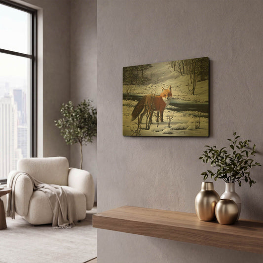 'Sugar In The Mornin' By R. Hed Gold Metal Wall Art