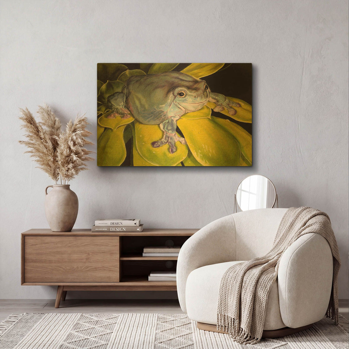 'Got Bugs' By Barbara Keith Gold Metal Wall Art