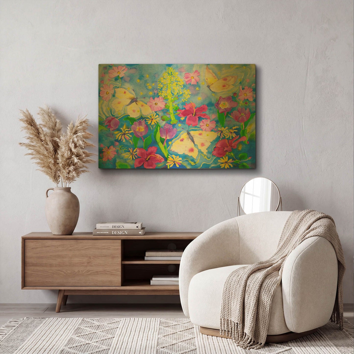 'Gates Of Grace' By Carissa Luminess Gold Metal Wall Art