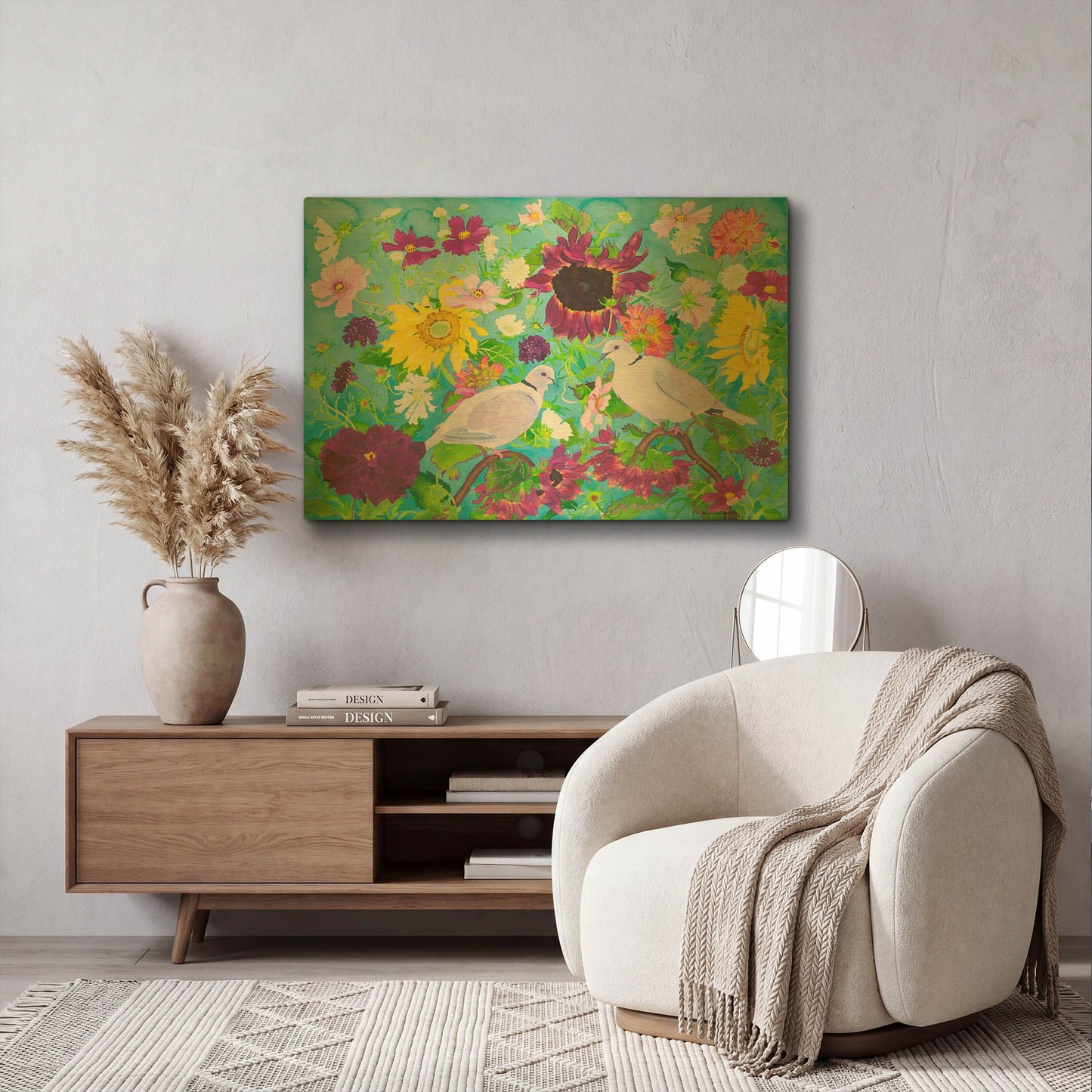 'Prayer For Love' By Carissa Luminess Gold Metal Wall Art