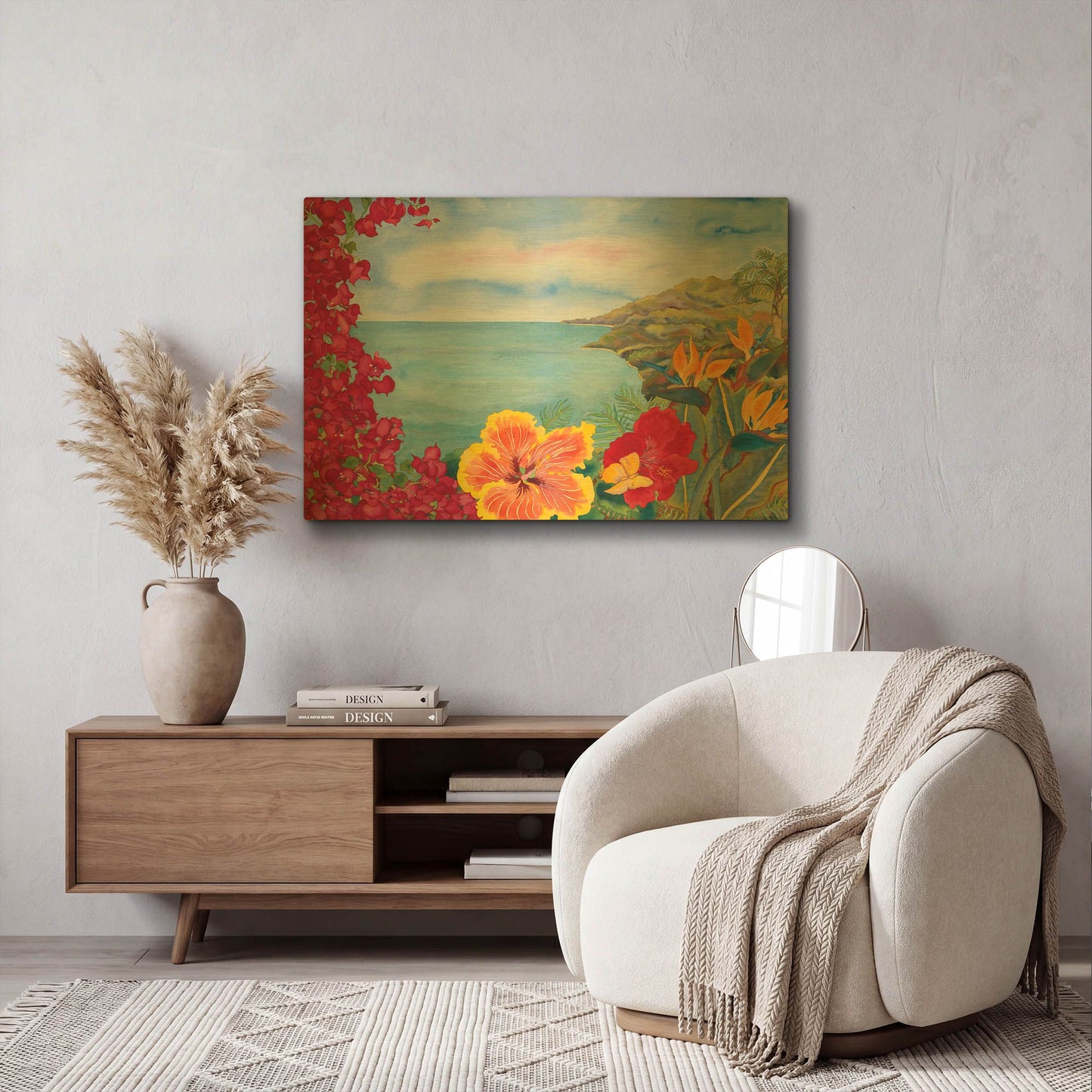 'This Good Earth' By Carissa Luminess Gold Metal Wall Art