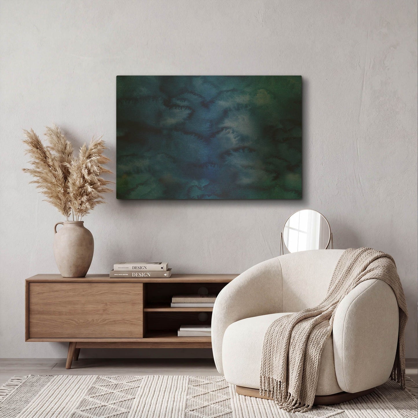 'Dance Of Love- Texture Repeat' By Carissa Luminess Gold Metal Wall Art