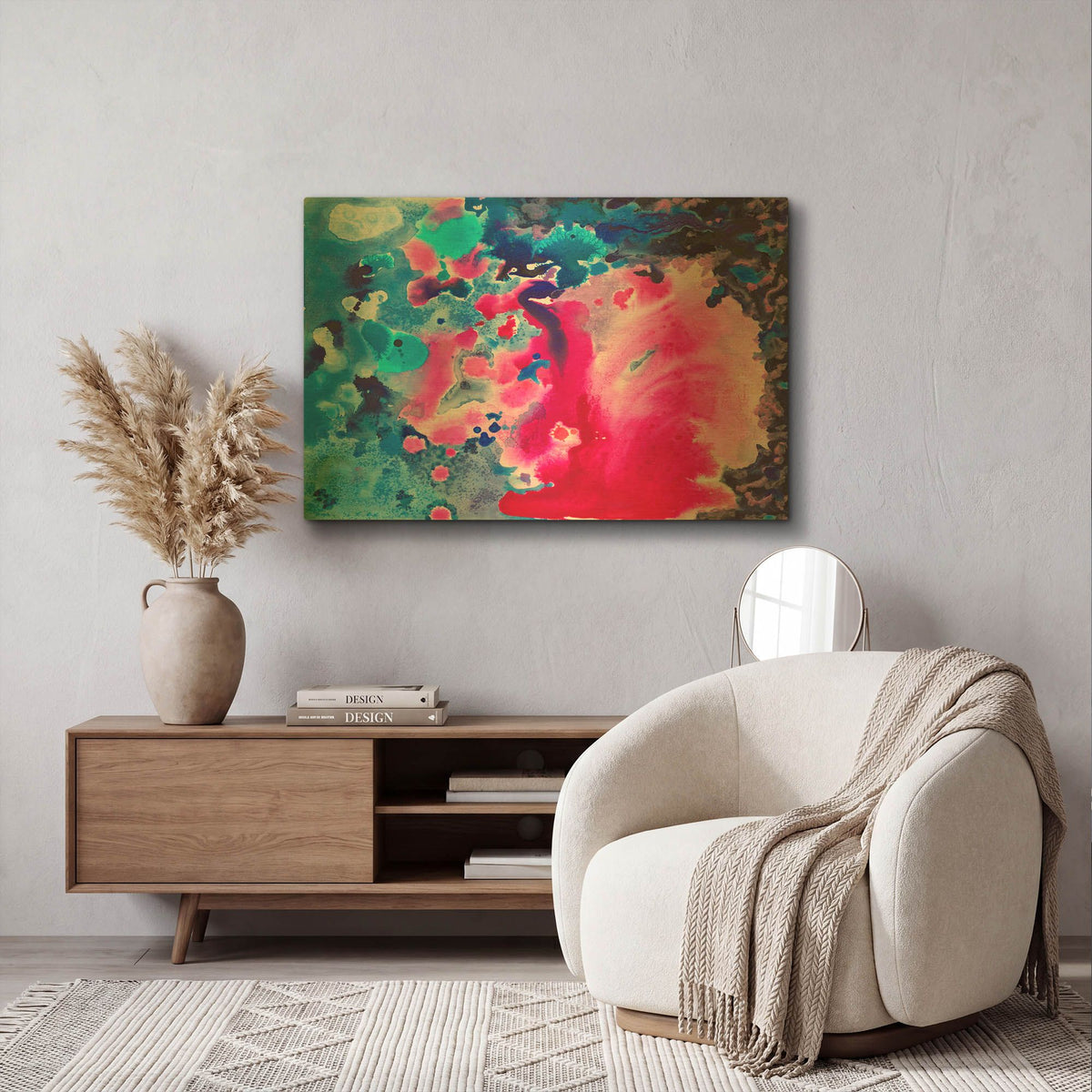 'Selfing' By Carissa Luminess Gold Metal Wall Art