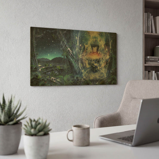 'From The Broken Grow The Saved' By Cameron Gray Gold Metal Wall Art