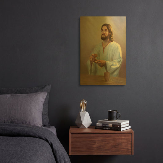 'The Emblems' By David Lindsley Gold Metal Wall Art