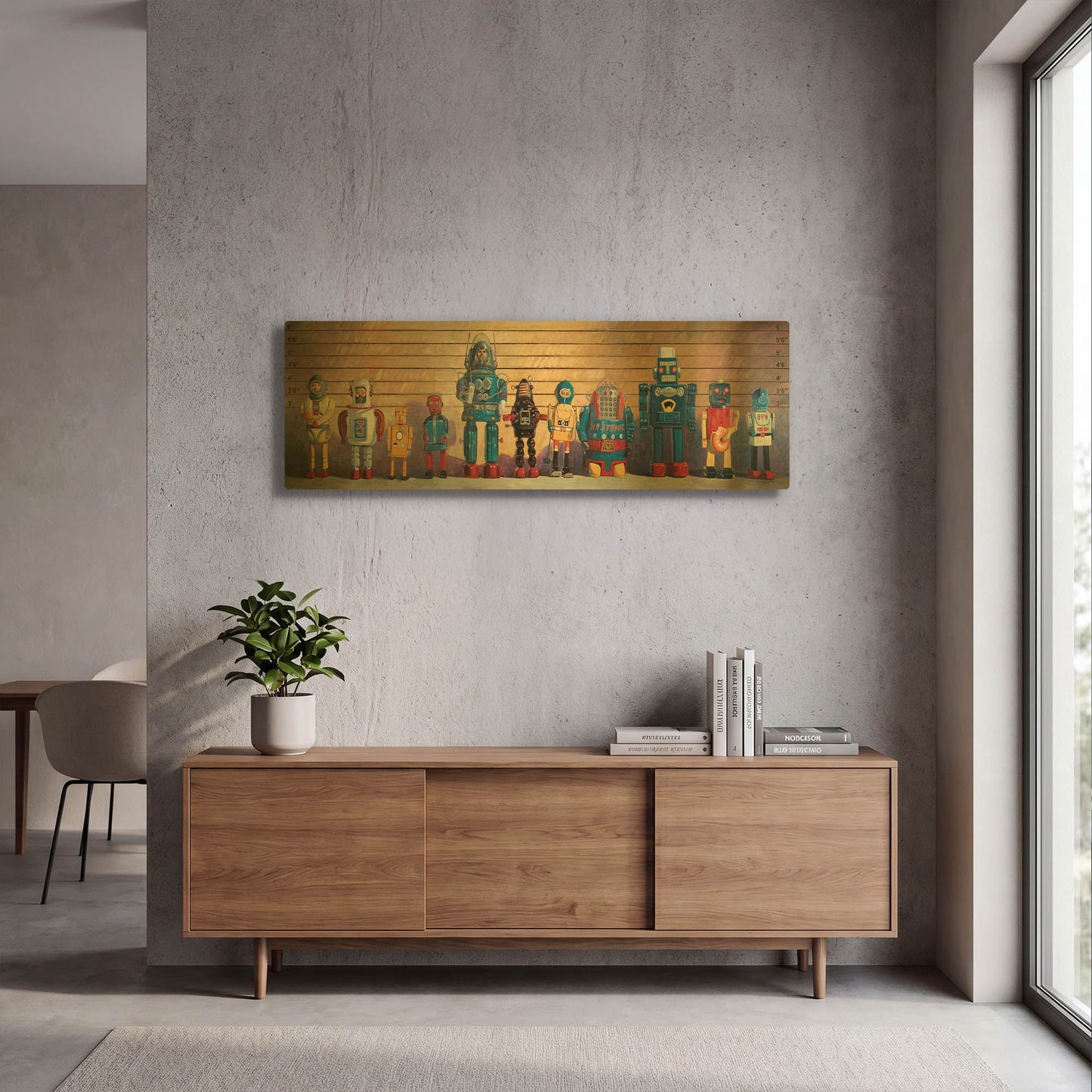 'Usual Sus' By Eric Joyner Gold Metal Wall Art