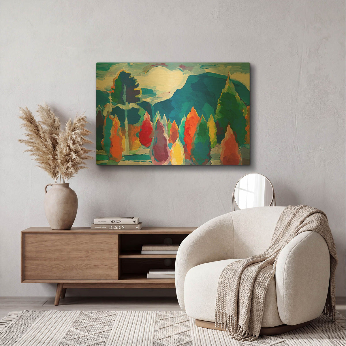 'Reach for the Sky #3' By Hooshang Khorasani Gold Metal Wall Art