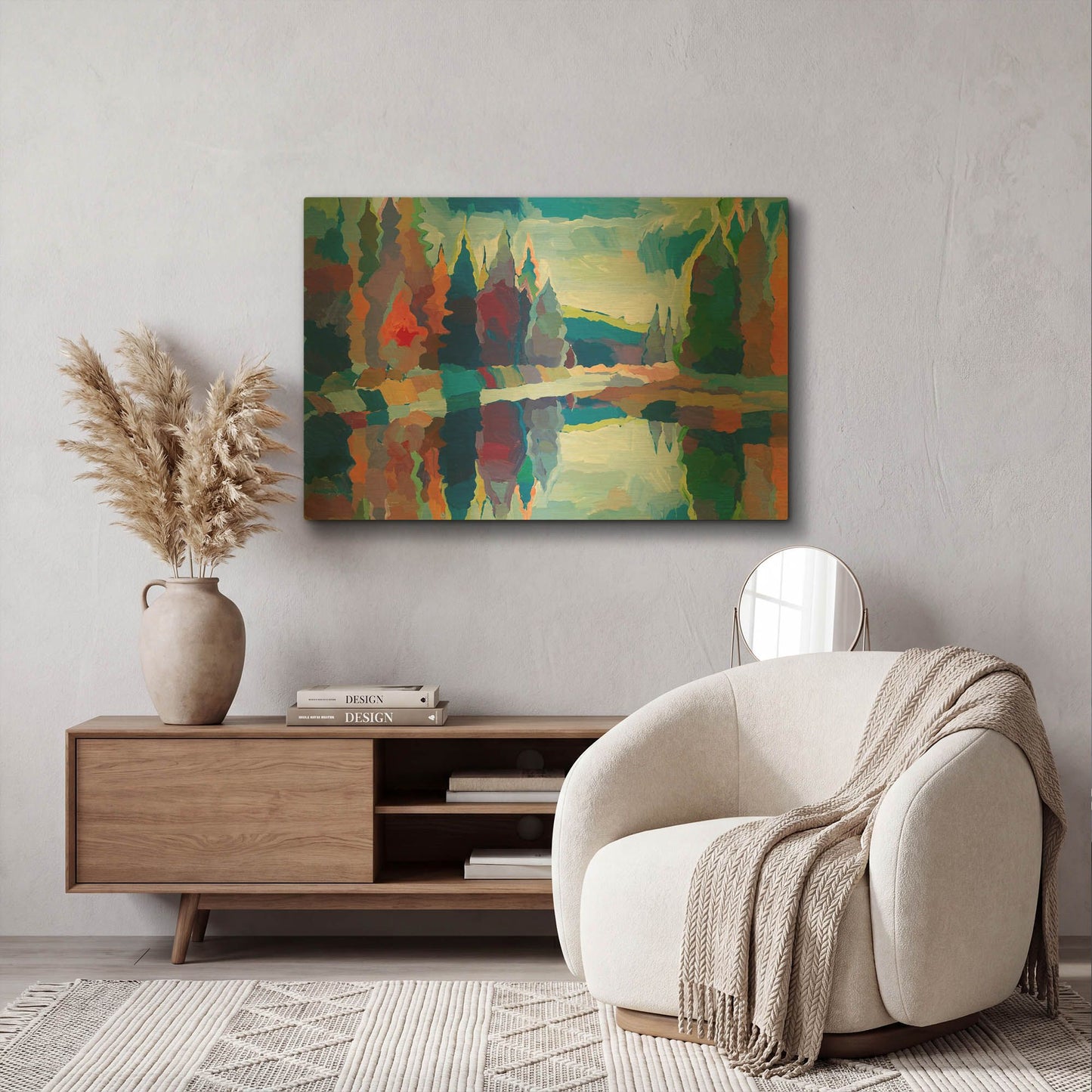'Gateway to Paradise' By Hooshang Khorasani Gold Metal Wall Art