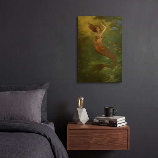 'Underneath it All' By Howard Lyon Gold Metal Wall Art