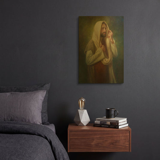 'Thy Will be Done' By Howard Lyon Gold Metal Wall Art