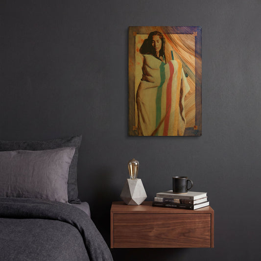 'Turnaround' By J. E. Knauf Gold Metal Wall Art