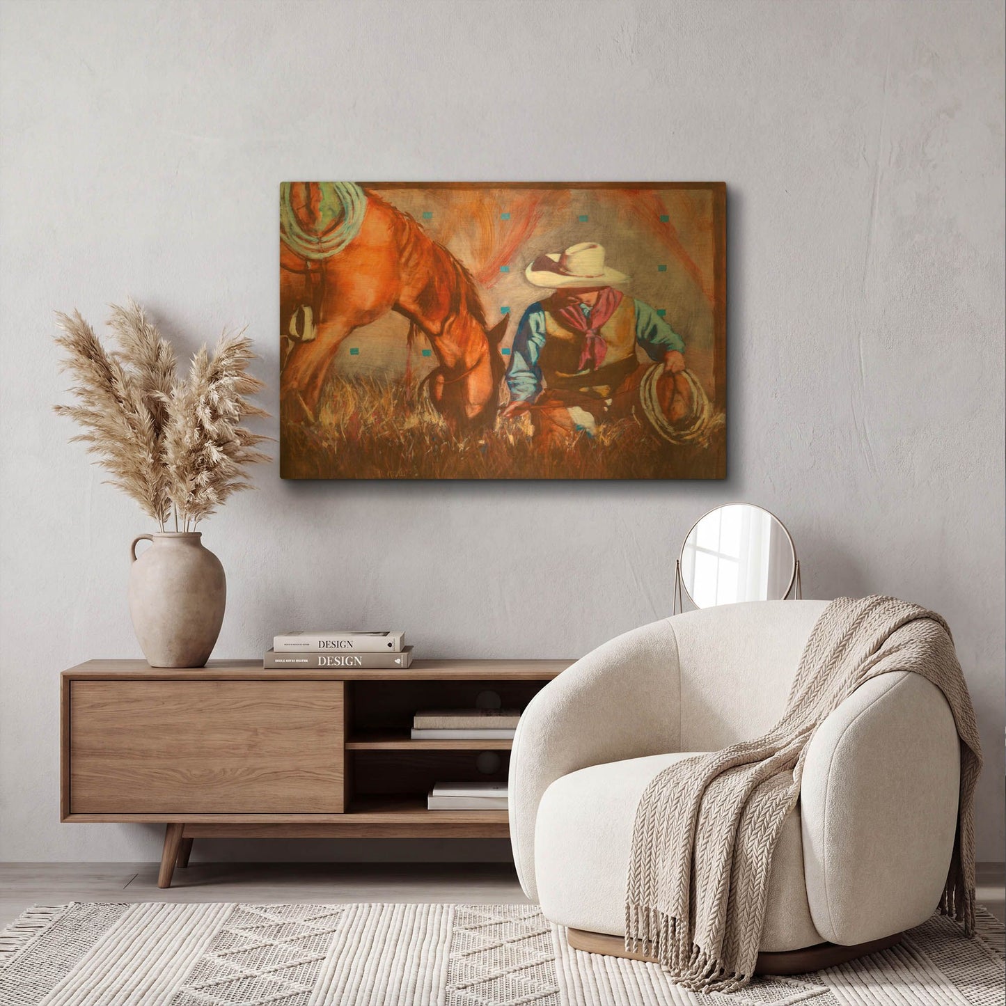 'A Single Moment' By J. E. Knauf Gold Metal Wall Art