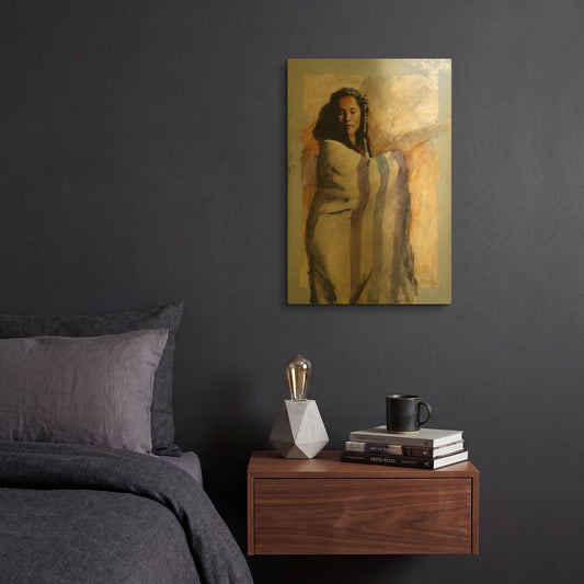 'Autumn Dance' By J. E. Knauf Gold Metal Wall Art