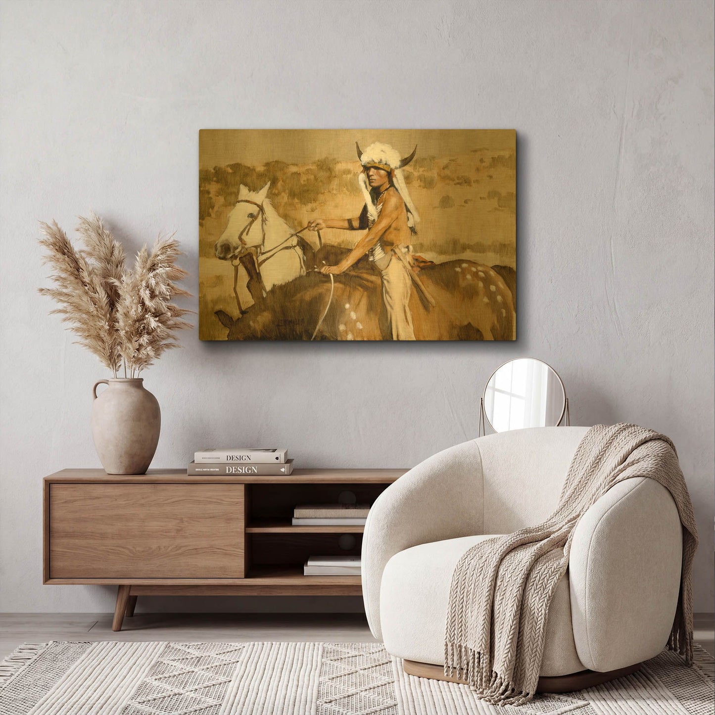 'Procurement' By J. E. Knauf Gold Metal Wall Art