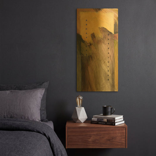 'Cathedral 10' By J. E. Knauf Gold Metal Wall Art