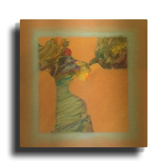 'Dancer 1' By J. E. Knauf Gold Metal Wall Art