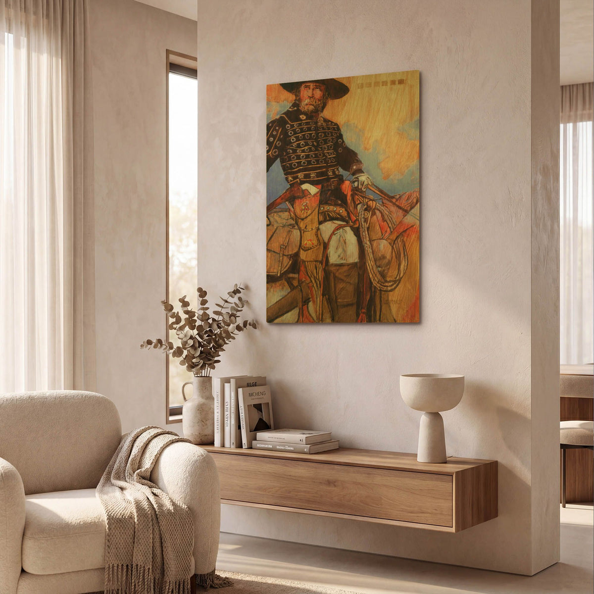 'Tommy S Show' By J. E. Knauf Gold Metal Wall Art