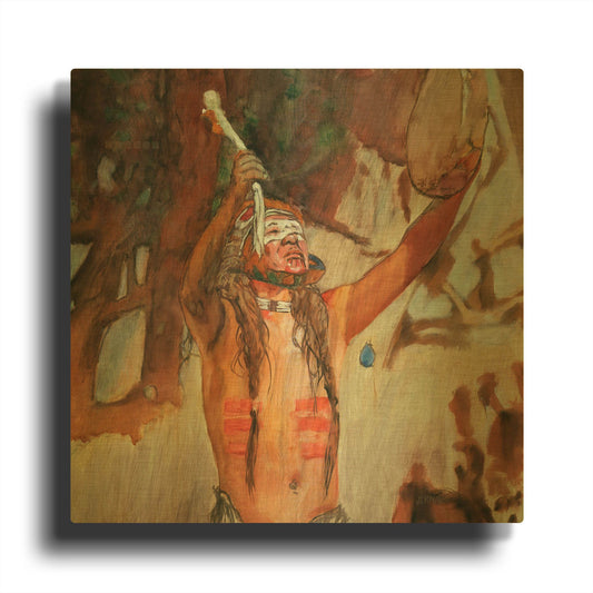 'Advocation' By J. E. Knauf Gold Metal Wall Art