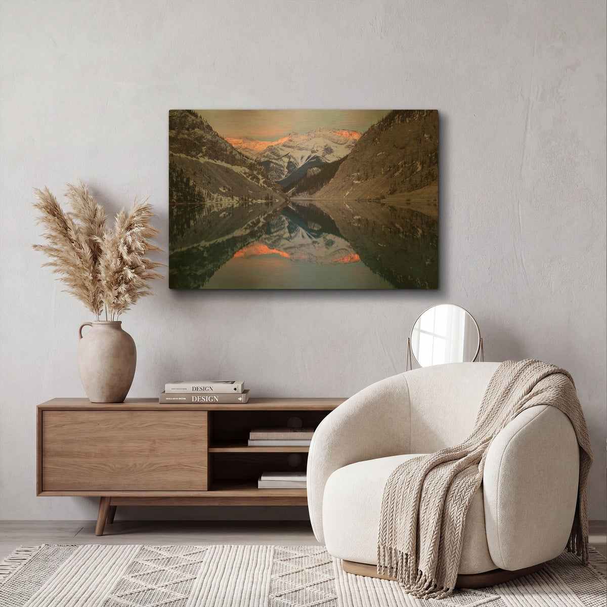 'Whitemans Pond 1' By Joe Reimer Photography Gold Metal Wall Art