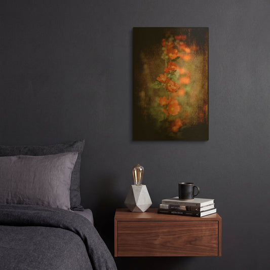 'Desert Flower 5' By Lightbox Journal Gold Metal Wall Art
