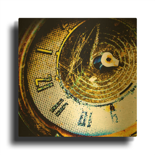 'Garage 2' By Lightbox Journal Gold Metal Wall Art