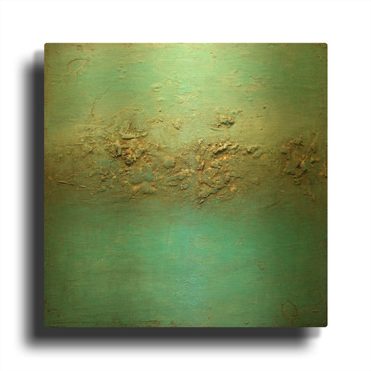 'Ocean Dreams' By LovIsArt Gold Metal Wall Art
