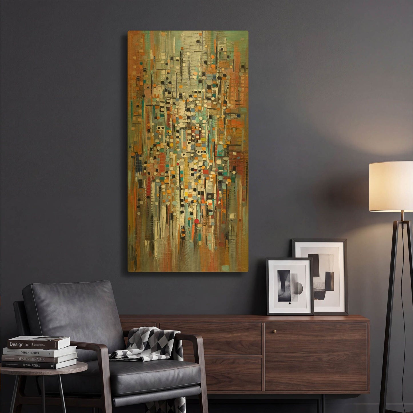 'It' By Ekaterina Ermilkina Gold Metal Wall Art