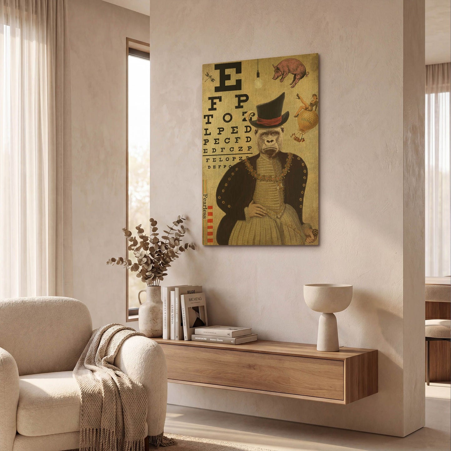 '2020' By Elo Marc Gold Metal Wall Art