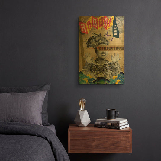 'Carmen' By Elo Marc Gold Metal Wall Art