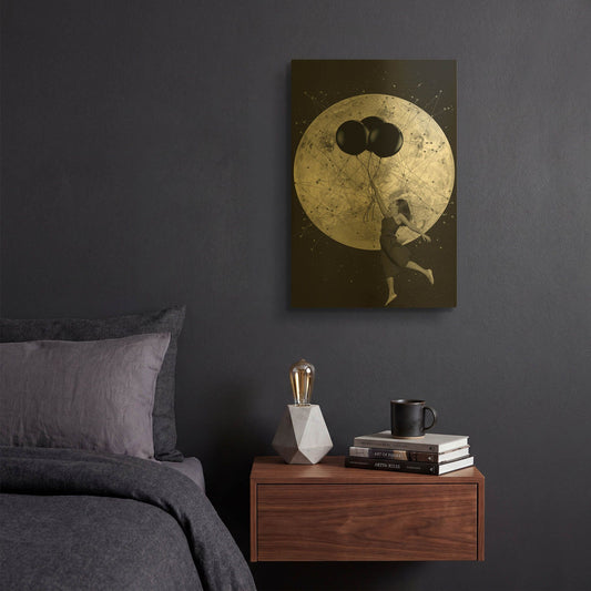 'Women Are From Venus' By Elo Marc Gold Metal Wall Art