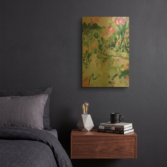 'Anticipation' By Ann Thompson Nemcosky Gold Metal Wall Art
