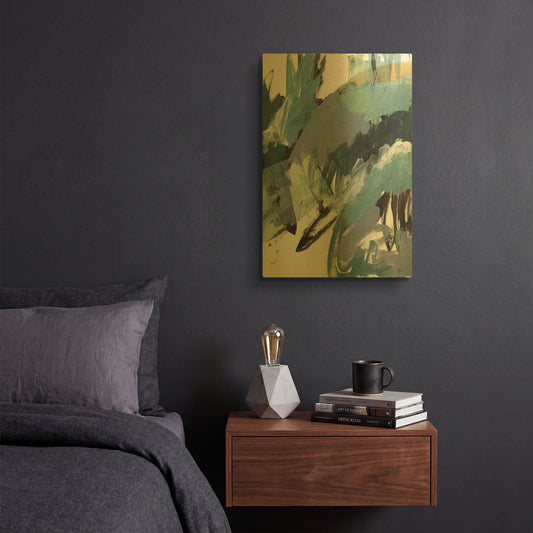 'Observation No 1' By Ann Thompson Nemcosky Gold Metal Wall Art