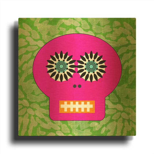 'LW2758' By Linda Woods Gold Metal Wall Art