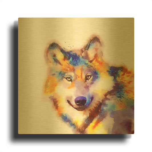 'The Faithful Ii' By Jacqueline Maldonado Gold Metal Wall Art