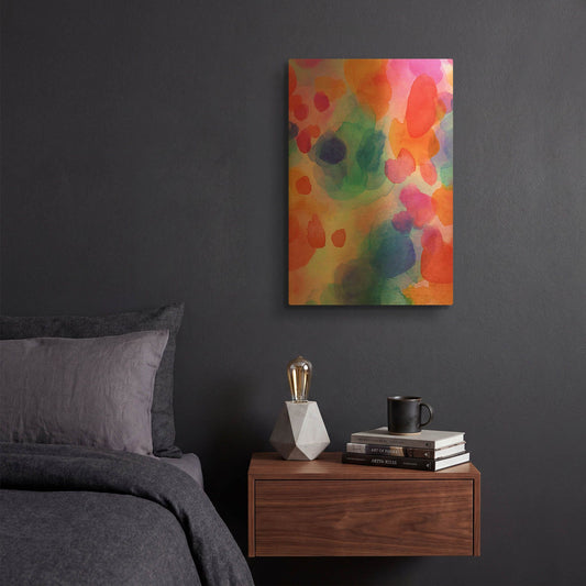 'Elixir Ii' By Jacqueline Maldonado Gold Metal Wall Art