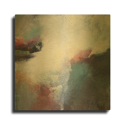 'Detour' By Karen Hale Gold Metal Wall Art
