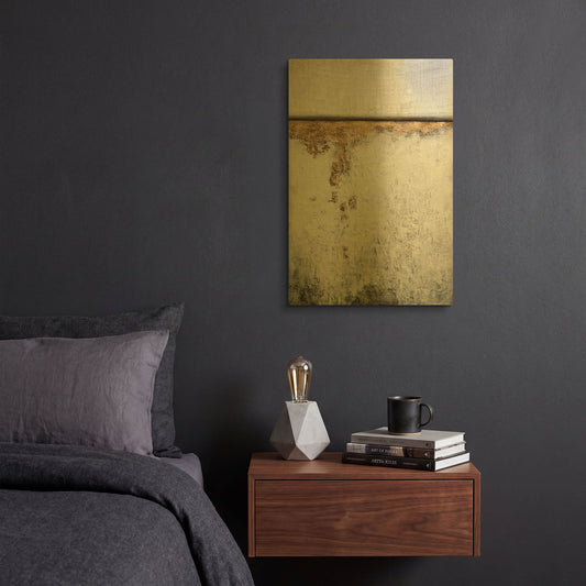 'Out Of The Depths' By Karen Hale Gold Metal Wall Art