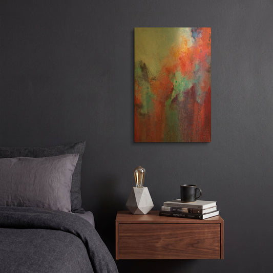 'Revival' By Karen Hale Gold Metal Wall Art