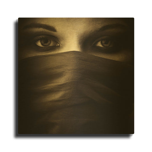 'Covered' By PhotoINC Studio Gold Metal Wall Art