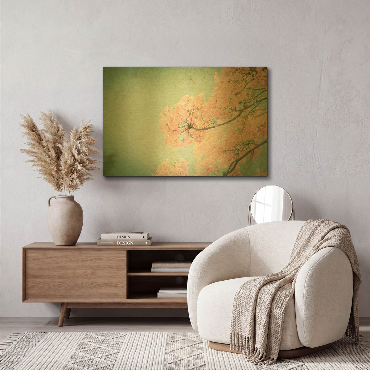 'Flamboyant Ii' By PhotoINC Studio Gold Metal Wall Art