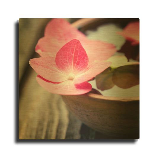 'Zen Bowl' By PhotoINC Studio Gold Metal Wall Art
